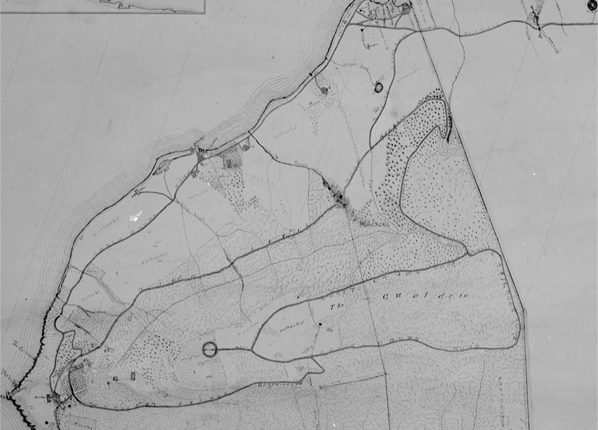 1906 Plan of Beinn Bhreagh, the Cape Breton Estate of Dr. A.G. Bell